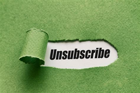 how to unsubscribe istock.